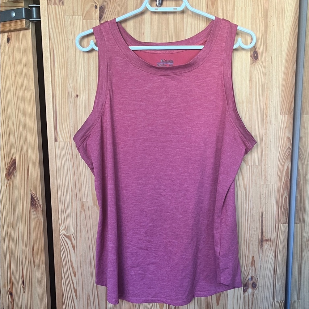 Columbia Omni-wick heathered pink tank (size XL)